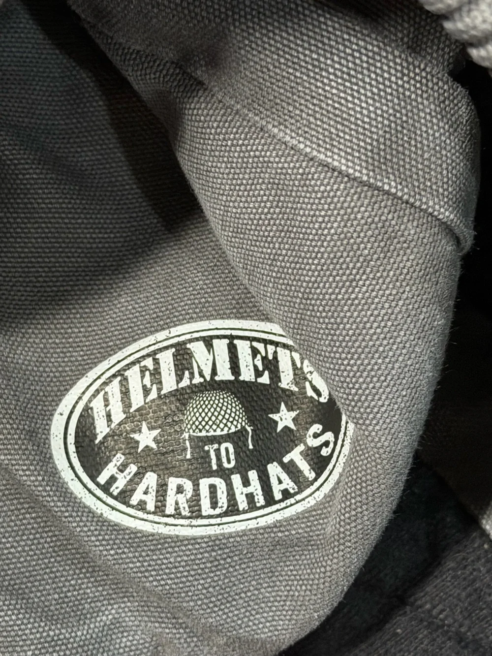 Carhartt J140 GVL Jacket Adult Large Gray Duck Quilted Hooded MADE IN USA Y2K